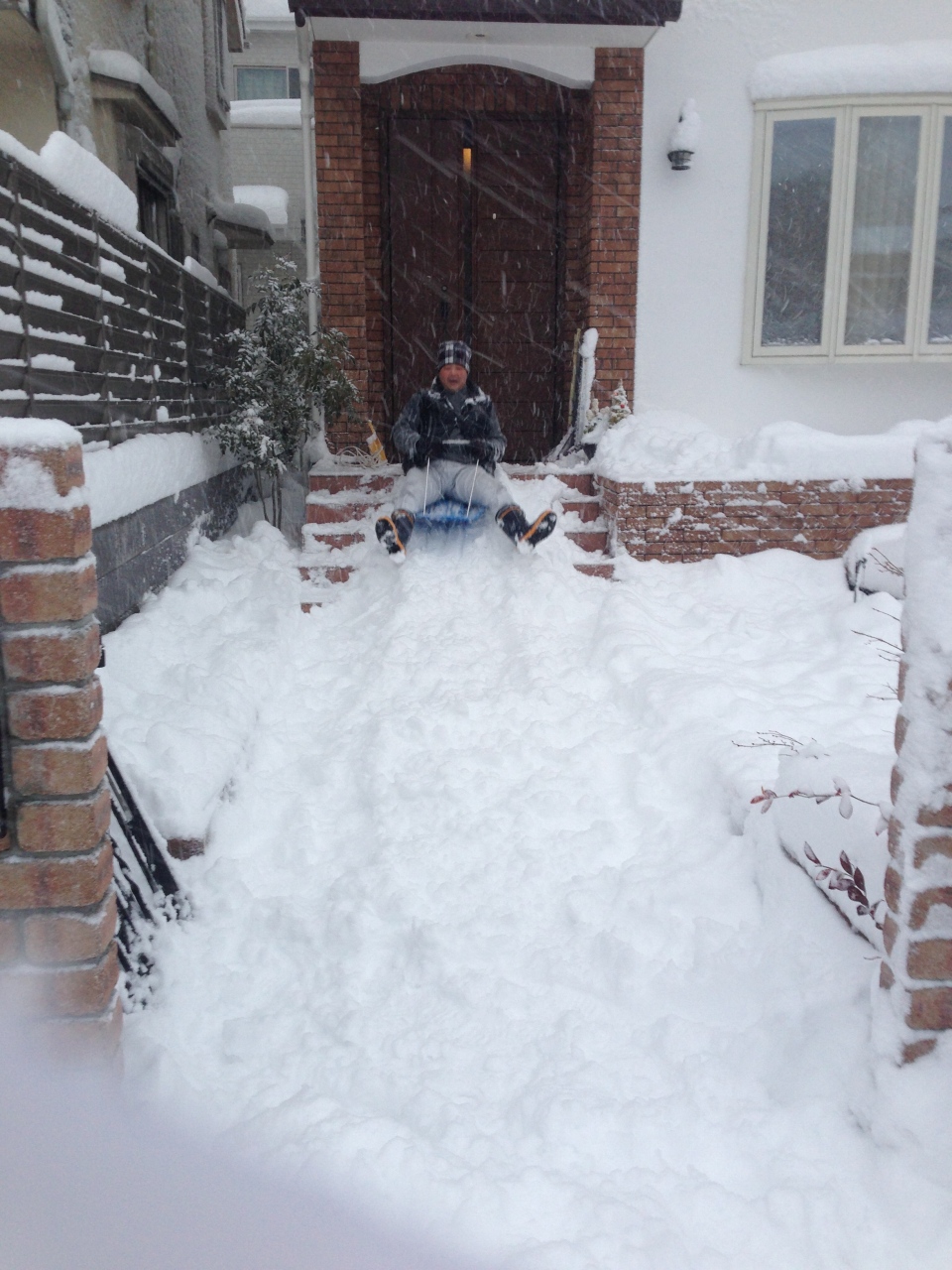 2014年大雪遊び